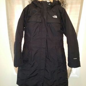 North Face Blk Down Coat