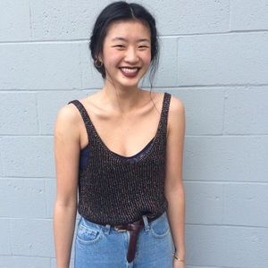 ✨ American Apparel Sparkle Tank Top ✨