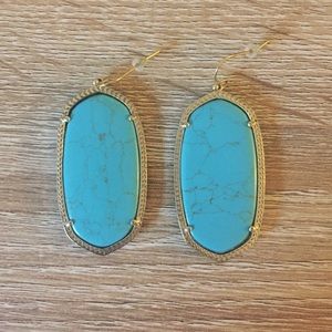Kendra Scott Danielle Earrings in Turquoise