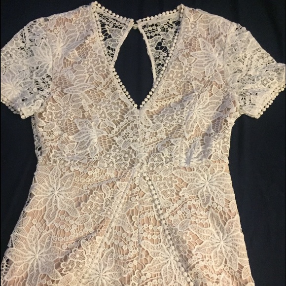 Love Tree Lace Romper