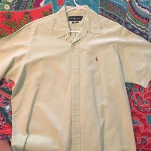 Polo by Ralph Lauren, light mint green button down