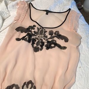 Express, blush blouse