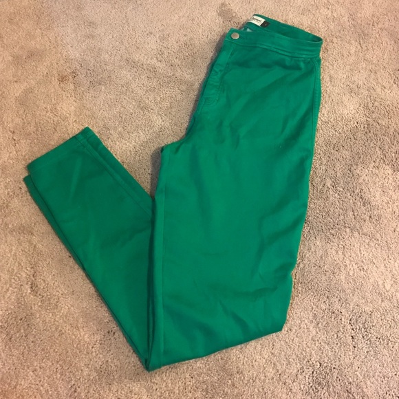 Green American apparel jeans