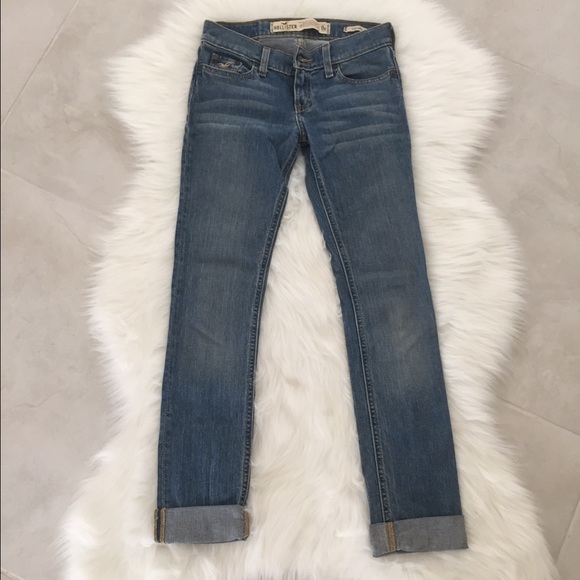 FOR TALL GALS! Hollister Laguna Skinny Jeans, sz 0 - Picture 1 of 4