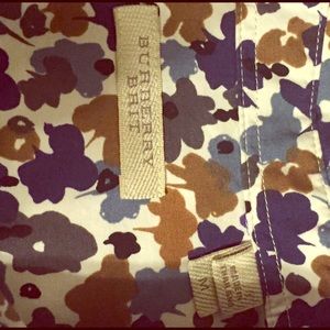 Burberry Floral Print Dress Shirt