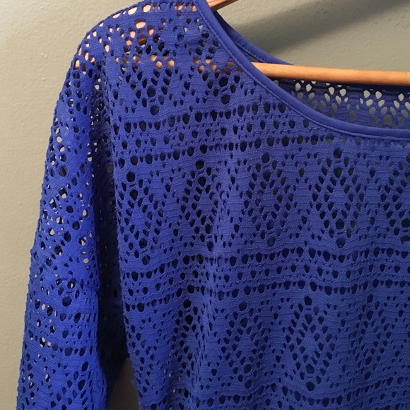 Express 3/4 Sleeve Dress - Picture 2 of 4