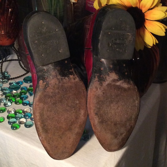 EEL Skin Western Boots - Picture 4 of 4