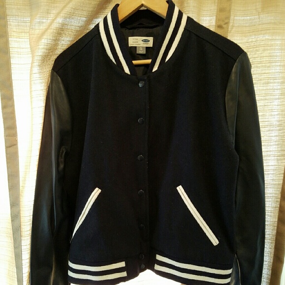 Fitted Navy Blue Jacket