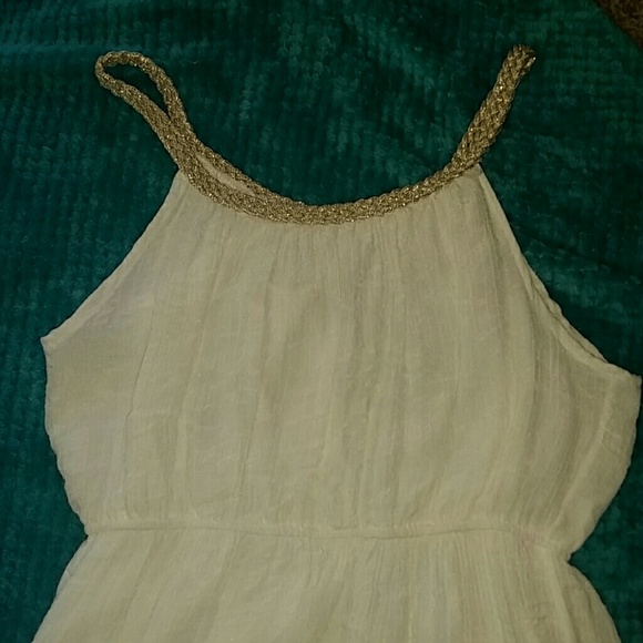 Bohemian Goddess Lined Linen Dress