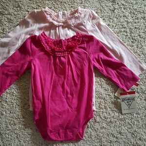 2 OshKosh long sleeve onesies