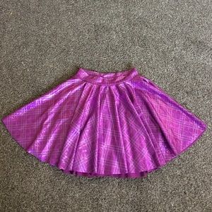 M Blackmilk Disco Doll Tartan Cheerleader Skirt