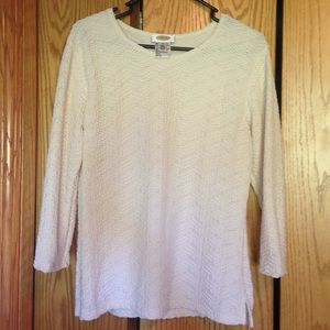 Talbots Cream Blouse ❤️