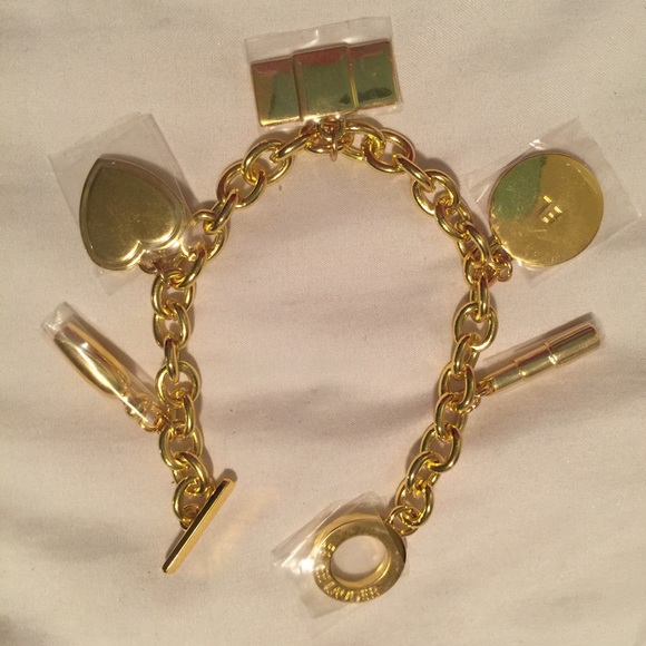 Estee Lauder charm bracelet