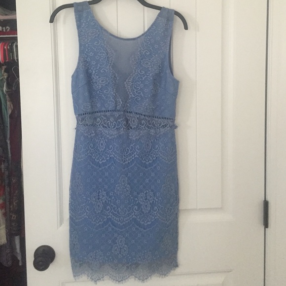 NEW blue Dainty Hooligan lace dress