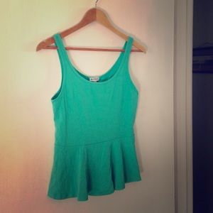 MAKE AN OFFER! Express peplum tank top.