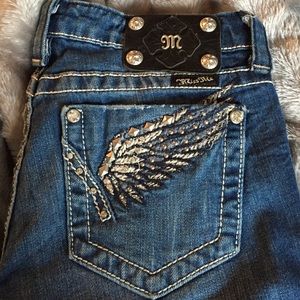 Miss me jeans size 27 straight leg