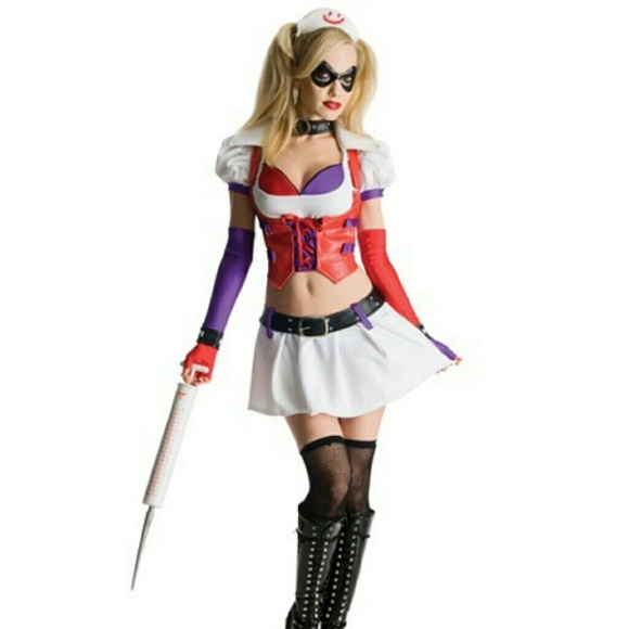 Harley Quinn asylum Arkham city costume