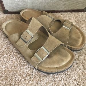 Faded Glory mock Birkenstocks