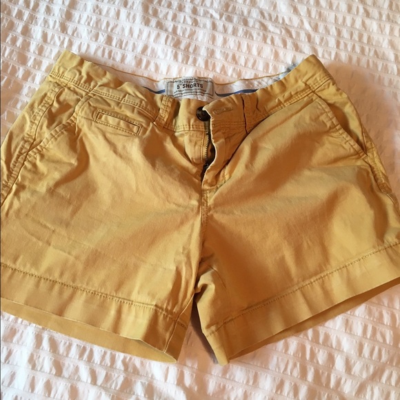 Old Navy Mustard Shorts