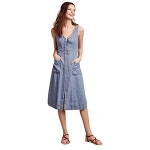 Anthropologie  jean dress