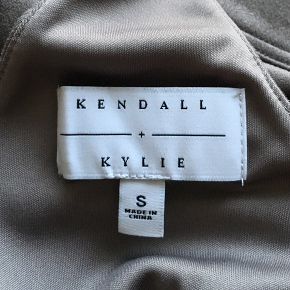 🚫SOLD🚫Kendall and Kylie suede crop top - Picture 4 of 4