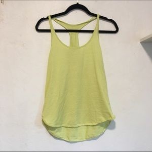 Lulu Lemon Striped Exercise Tank