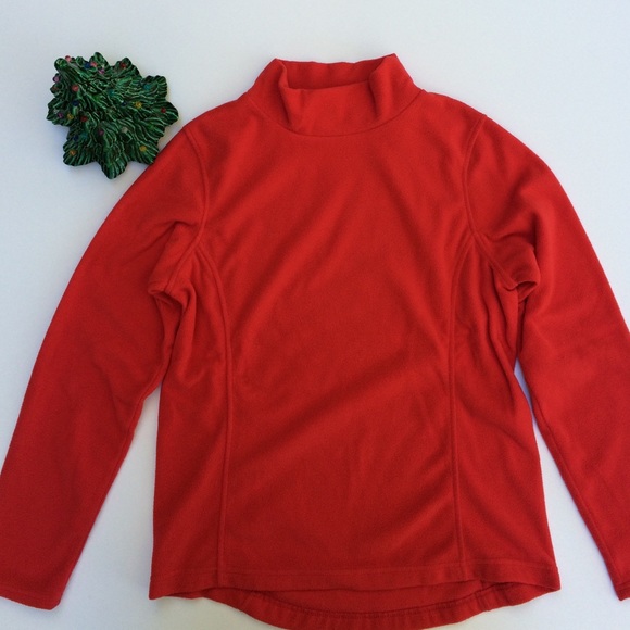 lands end fleece pullover