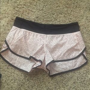 Lululemon 4 way speed shorts