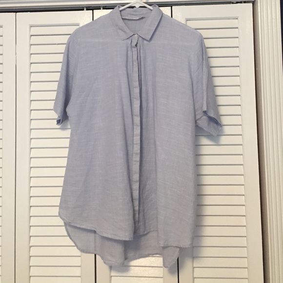Zara Trafaluc Light Blue Shirt