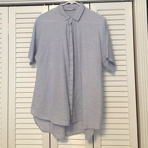 Zara Trafaluc Light Blue Shirt
