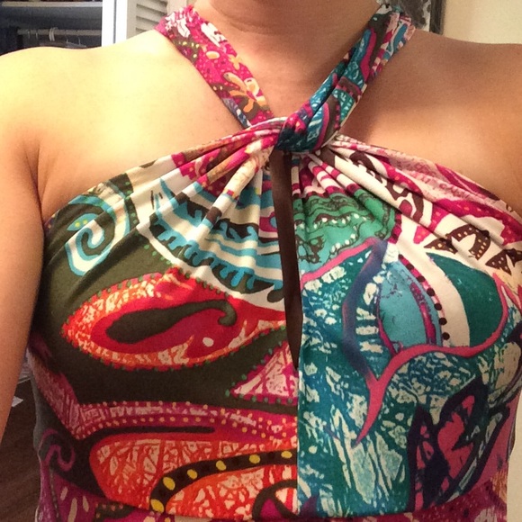 Colorful maxi dress - Picture 4 of 4