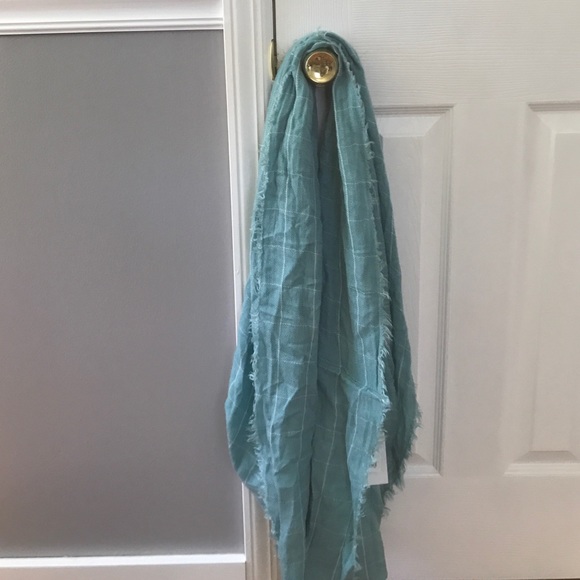 Turquoise scarf. New with tags - Picture 1 of 4
