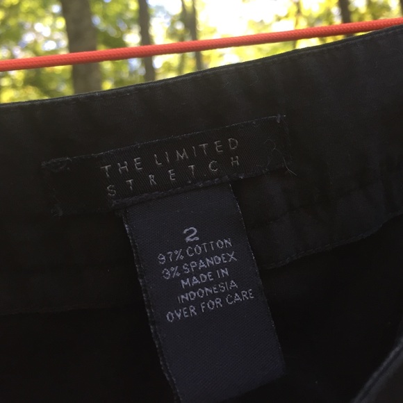 The Limited stretch black capri pants - Picture 2 of 2