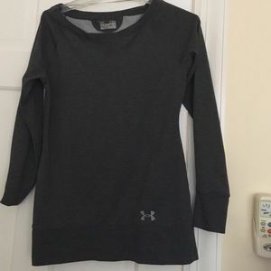 Under Armour grey shirt