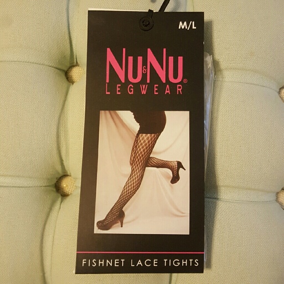 Nu&Nu Plaid Fishnet Tights