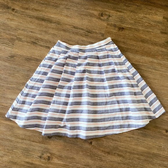 BEST SOCIETY stripe skirt