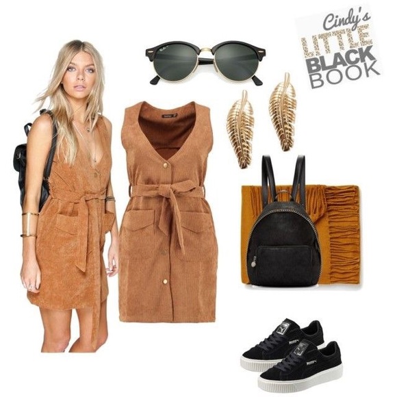 Boohoo Dresses - โ๐ฝ๏ธCorduroy Wrap Dress โ๐ฝ๏ธ Boohoo Dresses - โ๐ฝ๏ธCorduroy Wrap Dress โ๐ฝ๏ธ