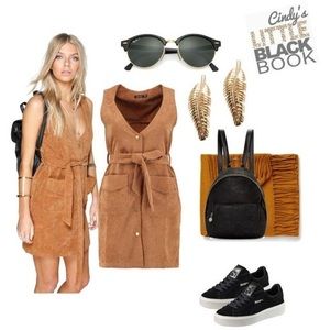 Boohoo Dresses - ✌🏽️Corduroy Wrap Dress ✌🏽️ Boohoo Dresses - ✌🏽️Corduroy Wrap Dress ✌🏽️