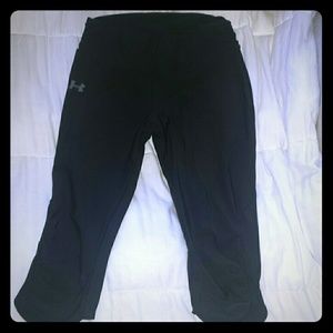 Under Armour black heat gear spandex