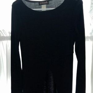 Woman's black blouse