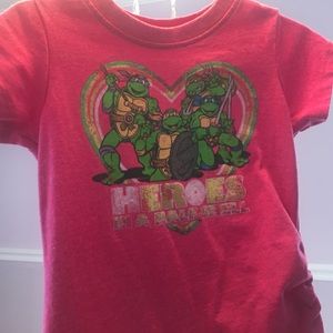 Girls Ninja Turtle T-shirt