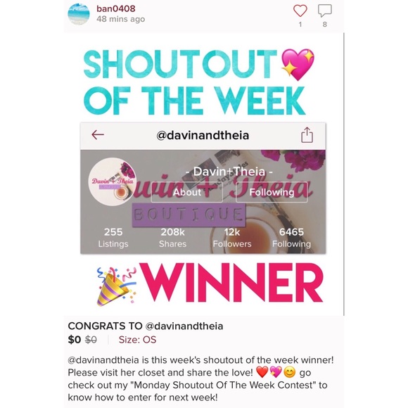 💖Welcome to Davin+Theia Boutique 💖 - Picture 8 of 8