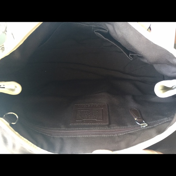 Coach White Leather Bag - Picture 3 of 3