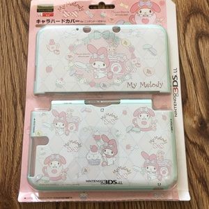 Nintendo 3DS LL My Melody hard case Japan Import!