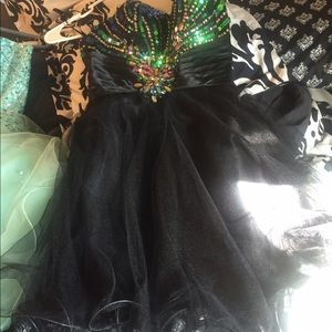 Black homecoming dress