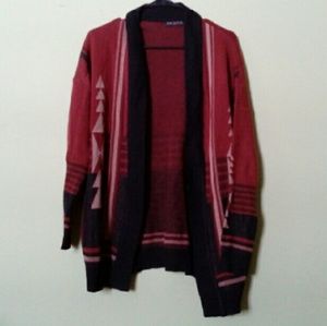 Aztec fall cardigan