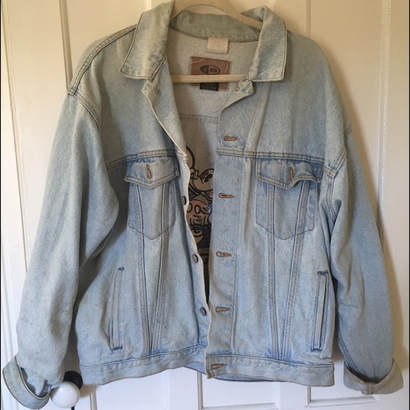 Denim Jacket with Disney Channel patch