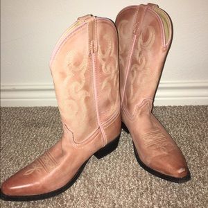 Rose Cowboy Boots