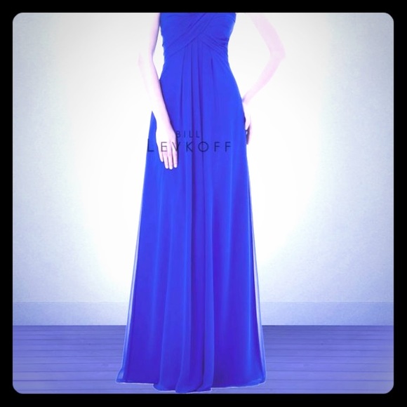 Bill Levkoff plum evening gown - Picture 1 of 2