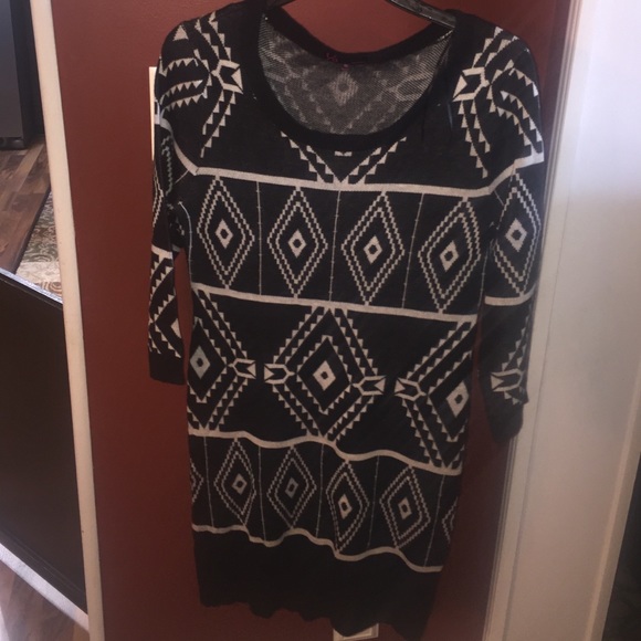 Sweater dress!
